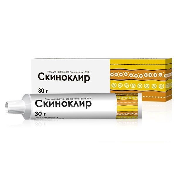 Скиноклир, гель для наружного применения 15 % 30 г 1 шт