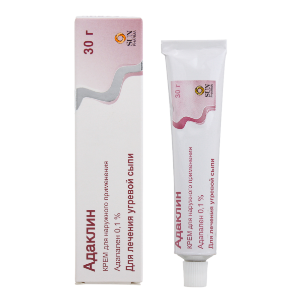 Адаклин крем для наружного применения 1 мг/г 30 г 1 шт