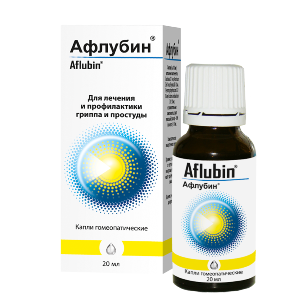 Афлубин капли для приема внутрь , 20 мл