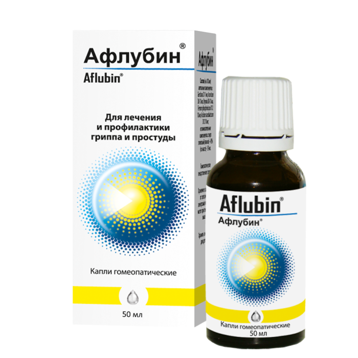 Афлубин капли для приема внутрь , 50 мл