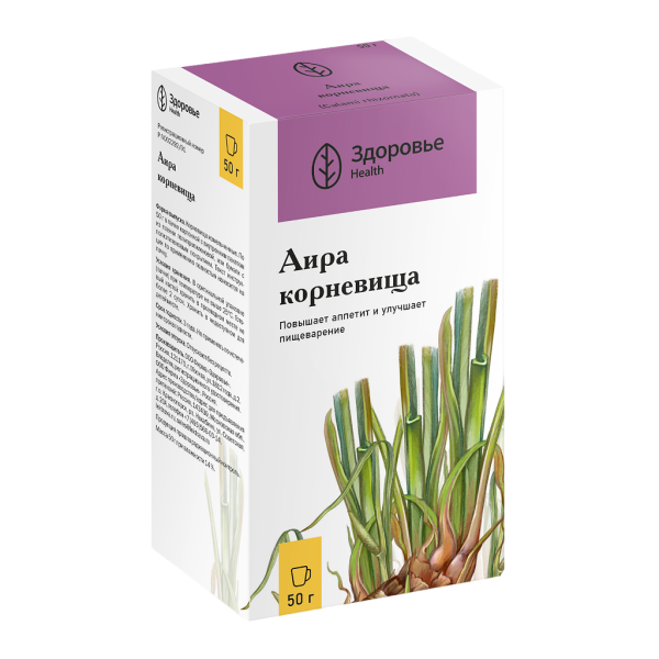 Аира корневища измельченные пачка 50 г 1 шт