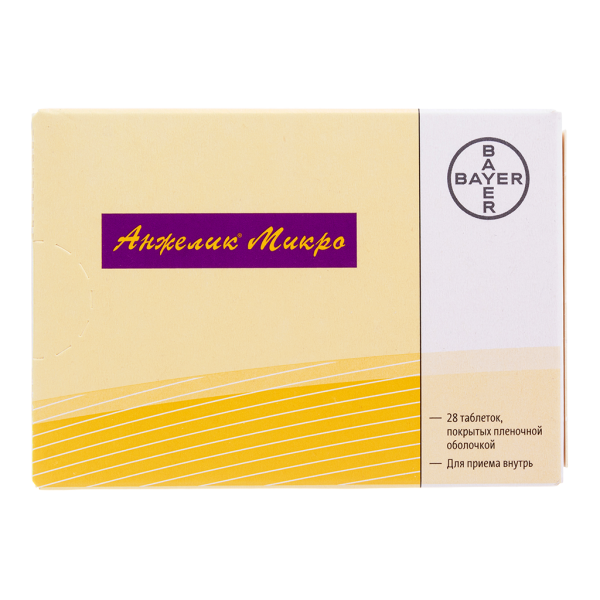 Анжелик Микро таблетки покрытпленоб 28 шт