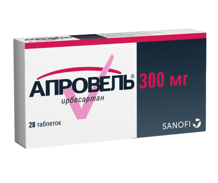 Апровель таблетки покрытпленоб 300 мг 28 шт