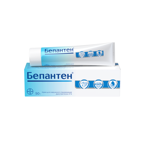 Бепантен крем для наружного применения 5 % 50 г 1 шт