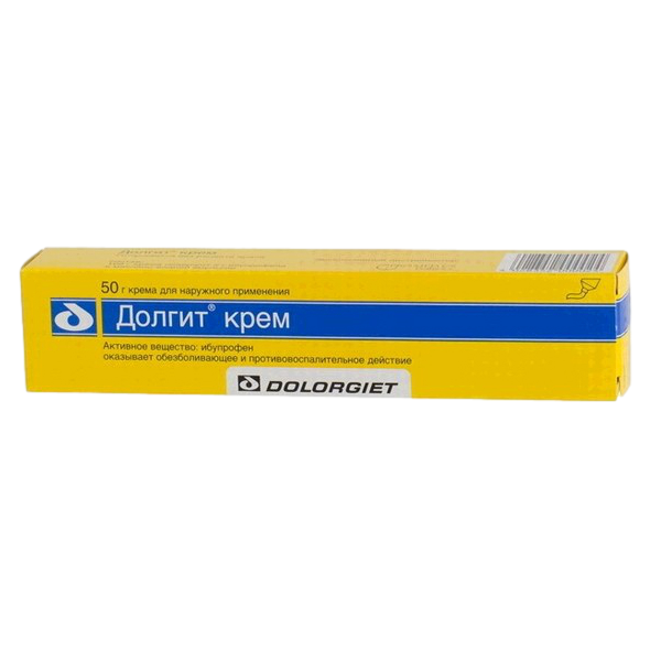 Долгит крем для наружного применения 5 % 50 г 1 шт
