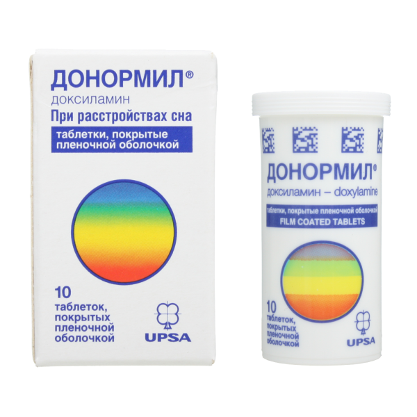 Донормил таблетки покрытпленоб 15 мг 10 шт