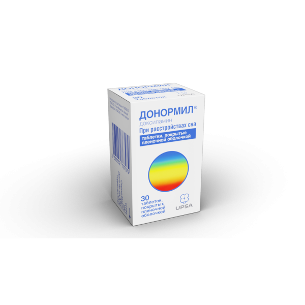 Донормил таблетки покрытпленоб 15 мг 30 шт