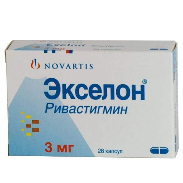 Экселон капсулы 3 мг 28 шт