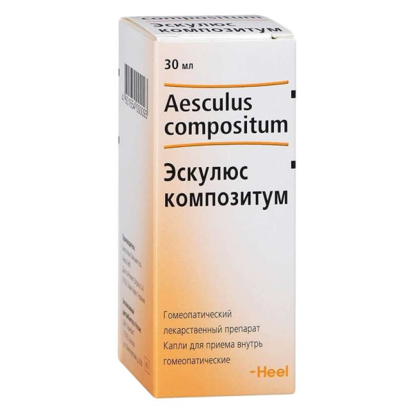 Эскулюс композитум капли для приема внутрь 30 мл 1 шт