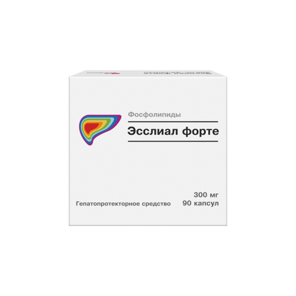 Эсслиал форте капсулы 300 мг 90 шт