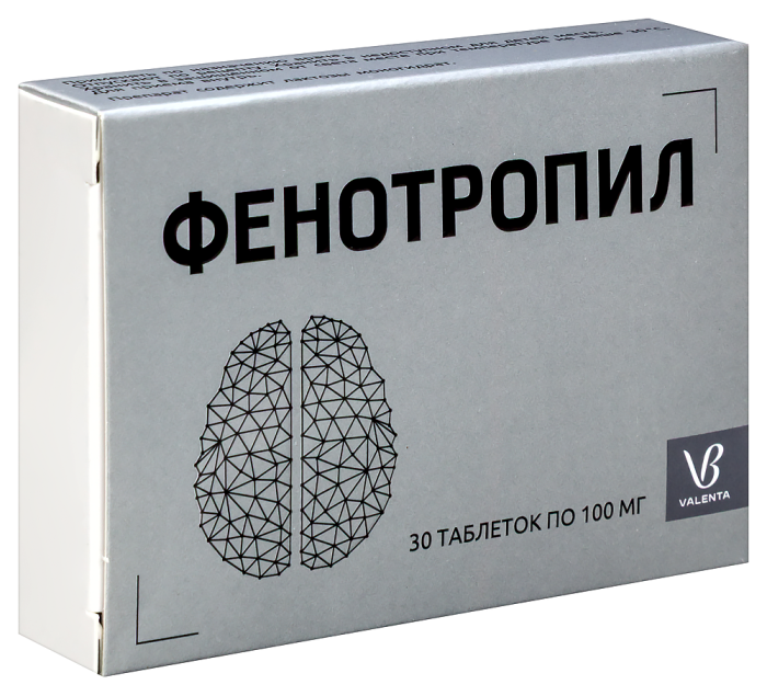 Фенотропил, таблетки 100 мг 30 шт (только блистеры!)