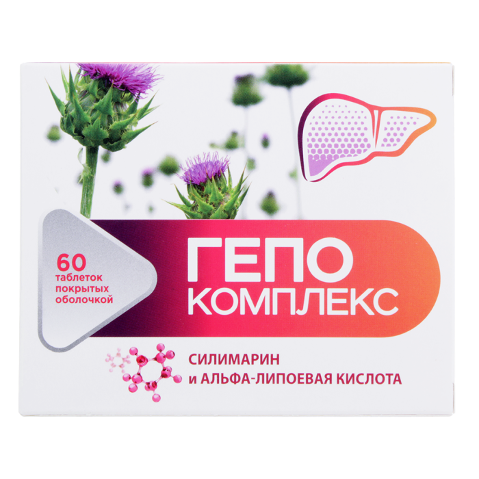 Гепо Комплекс Витамир таблетки покрытоб массой 165 мг 60 шт