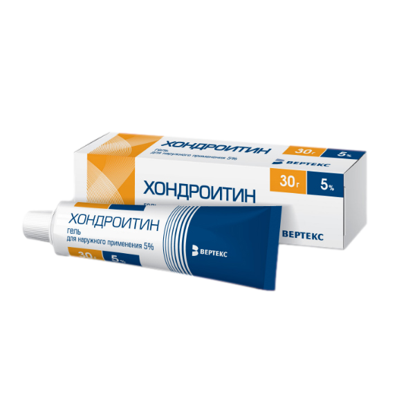 Хондроитин-Вертекс гель для наружного применения 5 % 30 г 1 шт