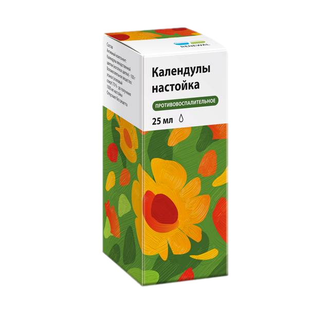 Календулы настойка реневал 25 мл 1 шт