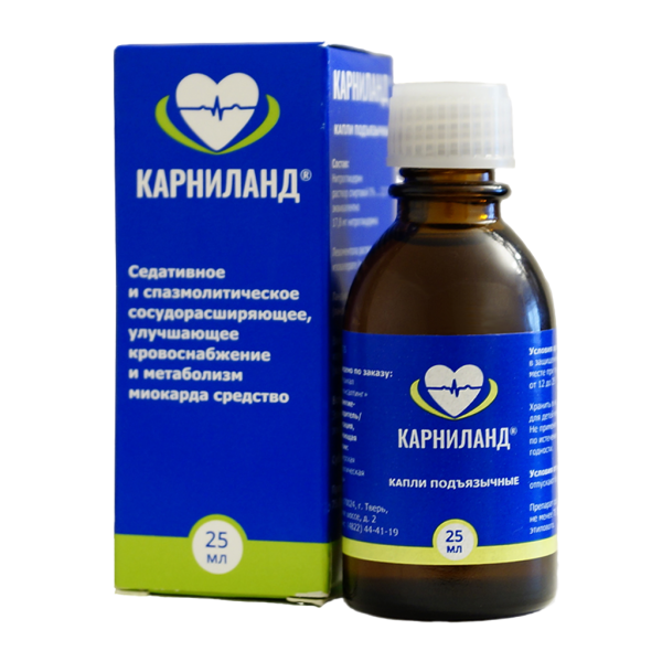Карниланд капли подъязычные 25 мл 1 шт