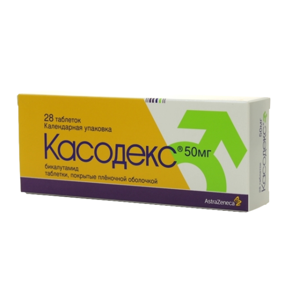 Касодекс таблетки покрытпленоб 50 мг 28 шт