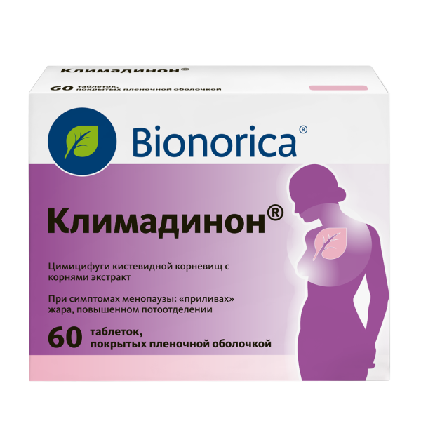 Климадинон таблетки покрытпленоб 60 шт