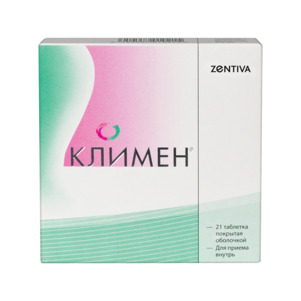 Климен таблетки покрытоб 21 шт