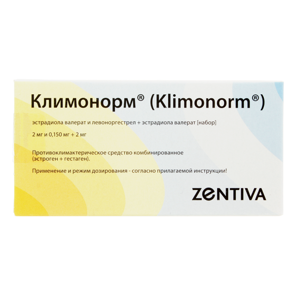 Климонорм набор таблеток покрытпленоб 21 шт