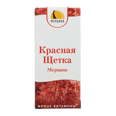 Красная щетка мерцана раствор 50 мл