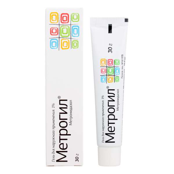 Метрогил гель для наружного применения 1% 30 г 1 шт