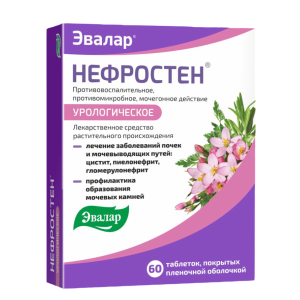 Нефростен таблетки покрытпленоб 60 шт