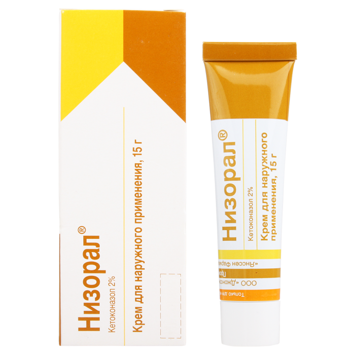 Низорал крем для наружного применения 2 % 15 г 1 шт