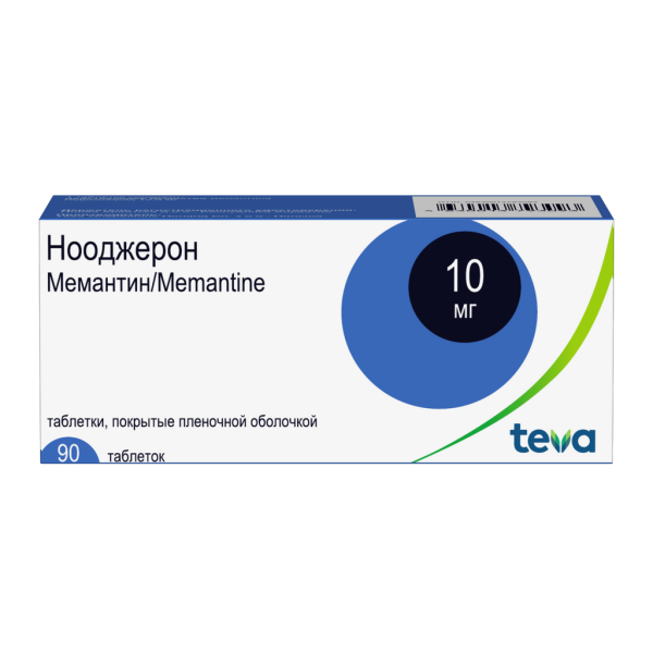 Нооджерон таблетки покрытпленоб 10 мг 90 шт