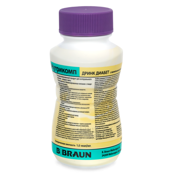 Нутрикомп Дринк Диабет пластиковая бутылка 200 мл 1 шт