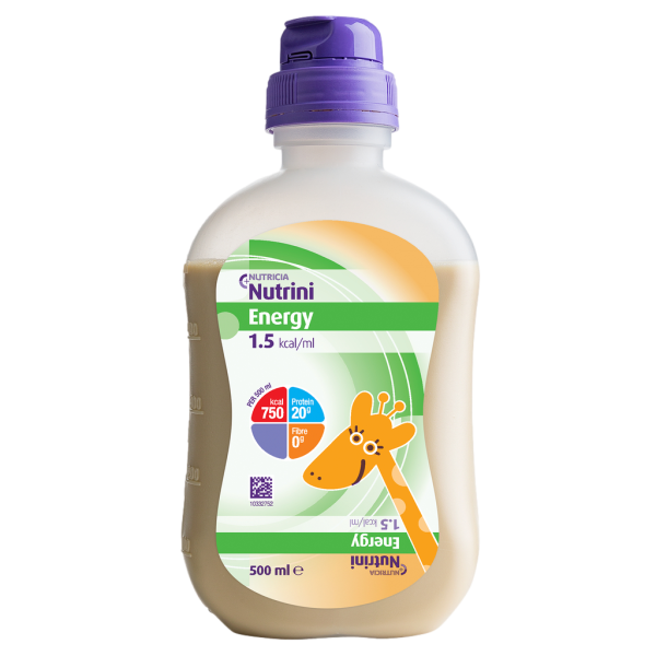 Nutrini/Ниутрини Энергия специализированный продукт для энтерального питания детей жидкая смесь бутылочка 500 мл 1 шт