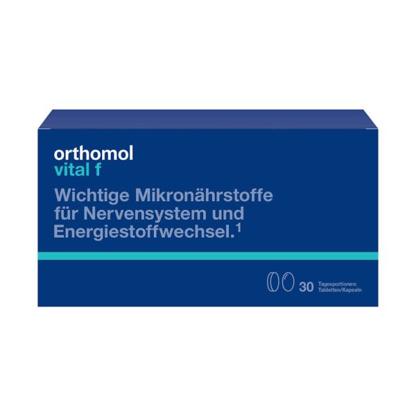 Ортомоль Витал ф/Orthomol Vital f набор таблетки+капсулы курс 30 дней 1 уп
