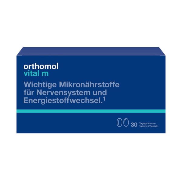 Ортомоль Витал м/Orthomol Vital m набор таблетки+капсулы курс 30 дней 1 уп