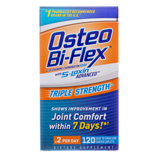 Остео би-флекс / Osteo Bi-Flex Triple Strength Tablets таблетки массой 1680 мг 120 шт