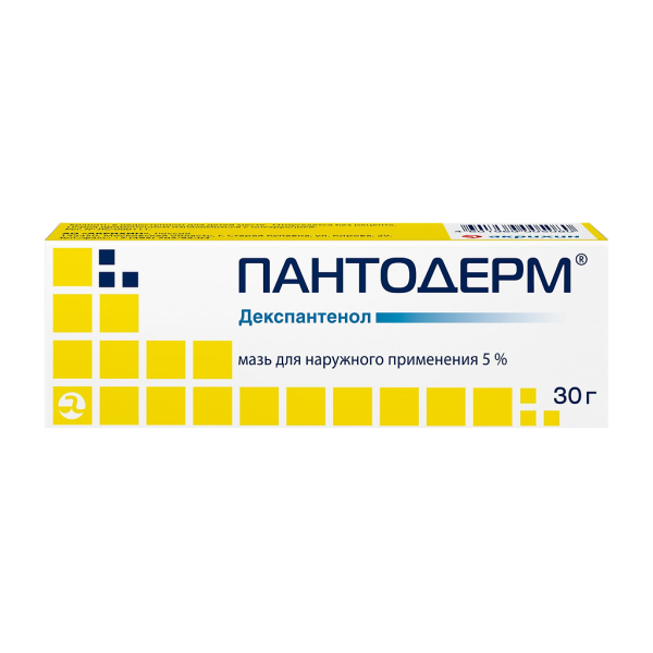 Пантодерм мазь для наружного применения 5 % 30 г 1 шт