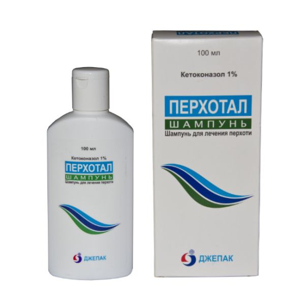 Перхотал шампунь 1 % 100 мл 1 шт
