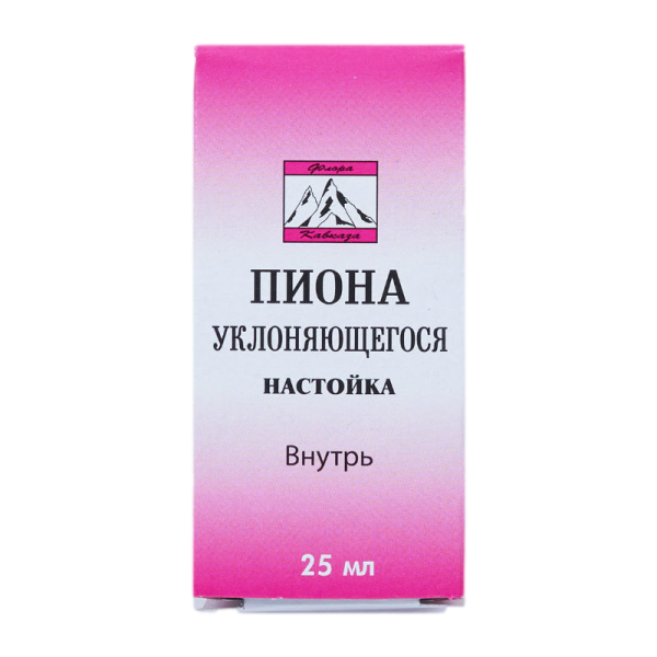 Пиона уклоняющегося настойка 25 мл 1 шт