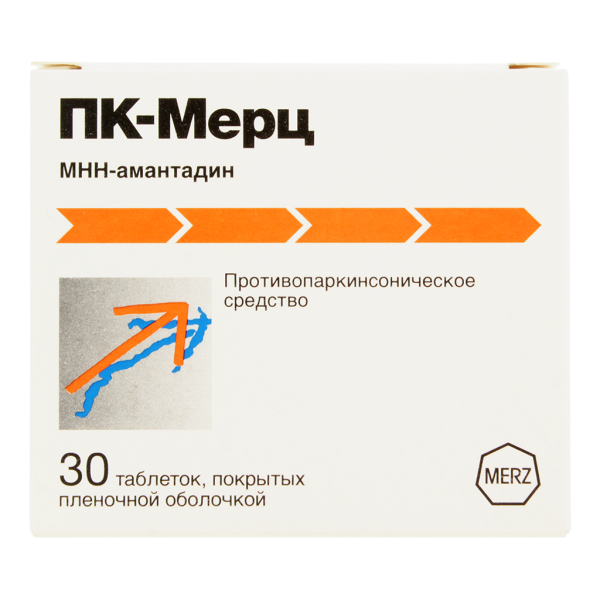 ПК-Мерц таблетки покрытпленоб 100 мг 30 шт