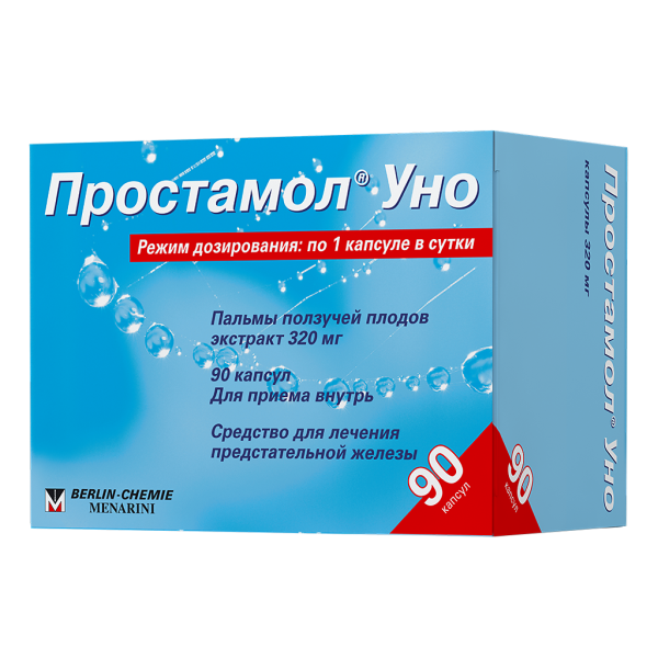 Простамол Уно капсулы 320 мг 90 шт