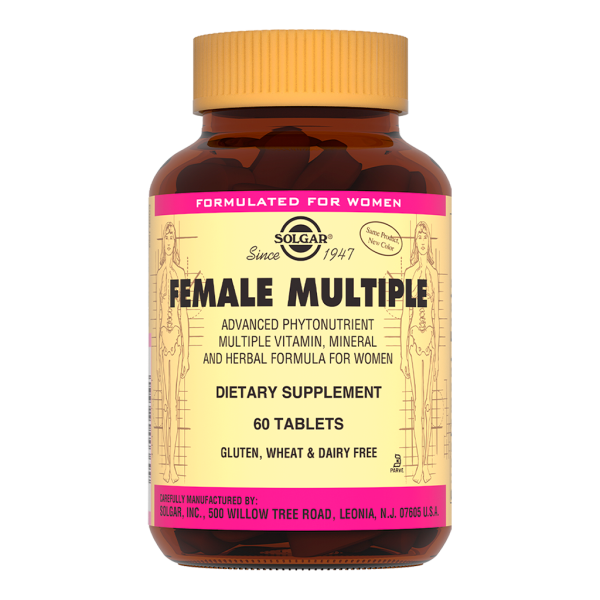 Solgar Мультивитаминный и минеральный комплекс для женщин таблетки массой 2,2 г 60 шт