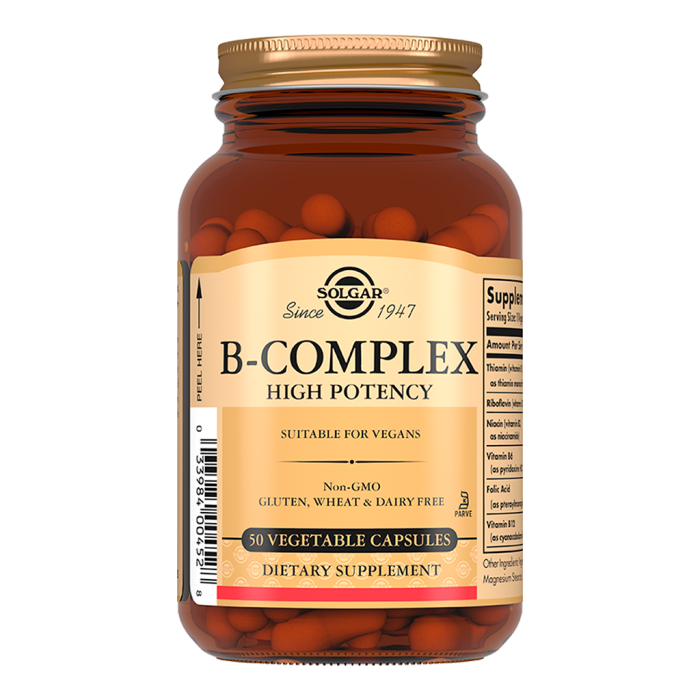 Solgar В-комплекс капсулы массой 317 мг/330 мг 50 шт