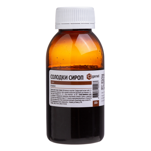 Солодки сироп фл 100 г 1 шт