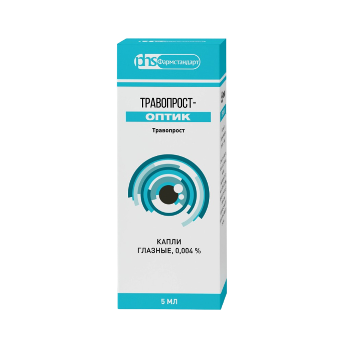 Травопрост-Оптик капли глазные 0,004 % 5 мл 1 шт
