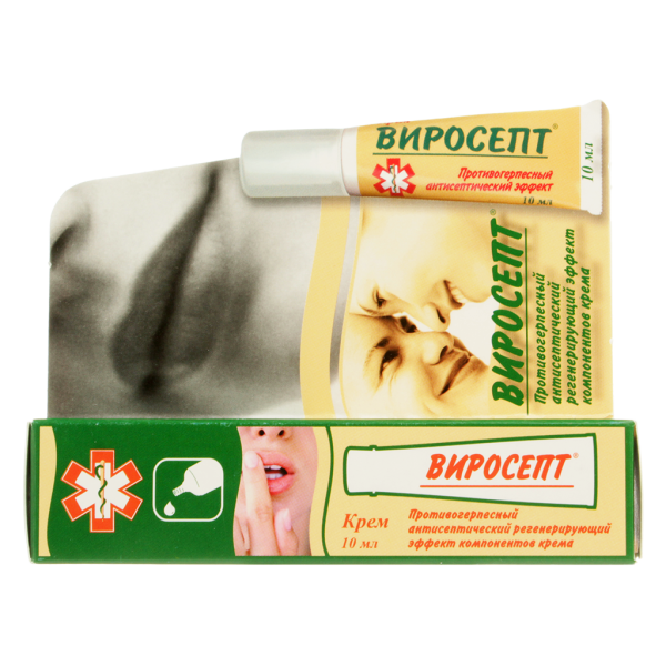 Виросепт крем 10 мл 1 шт
