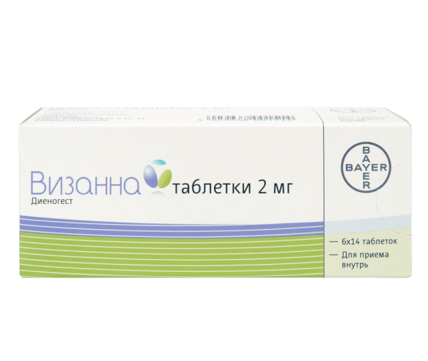 Визанна таблетки 2 мг 84 шт