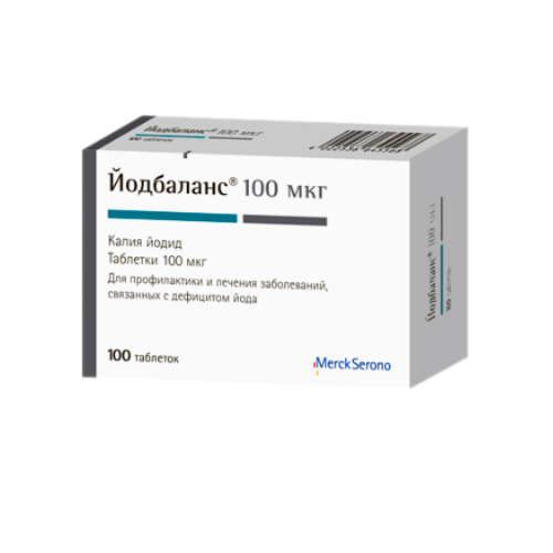 Йодбаланс таблетки 100 мкг 100 шт