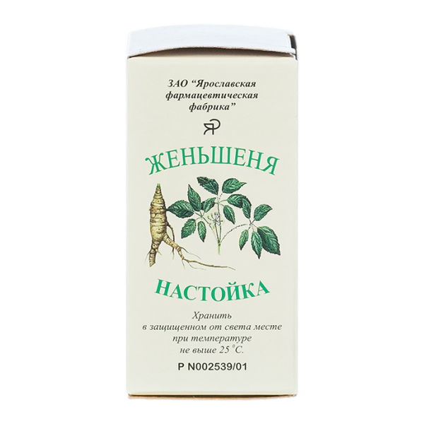 Женьшеня настойка 25 мл 1 шт